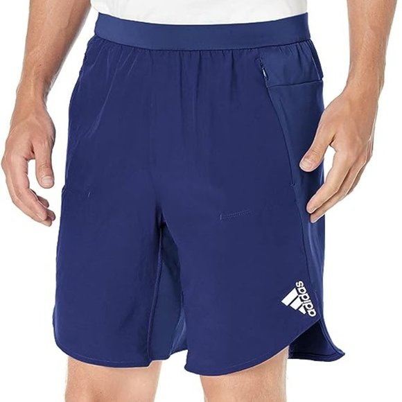 adidas Shorts Adidas Mens Xxl 7 Inseam Dark Blue Designed 4 Running